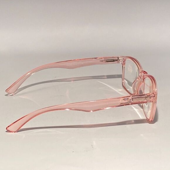1442 Helen Reading Glasses 3.0 Readers Bluelight Filter Pink Frame NWT - Picture 6 of 9